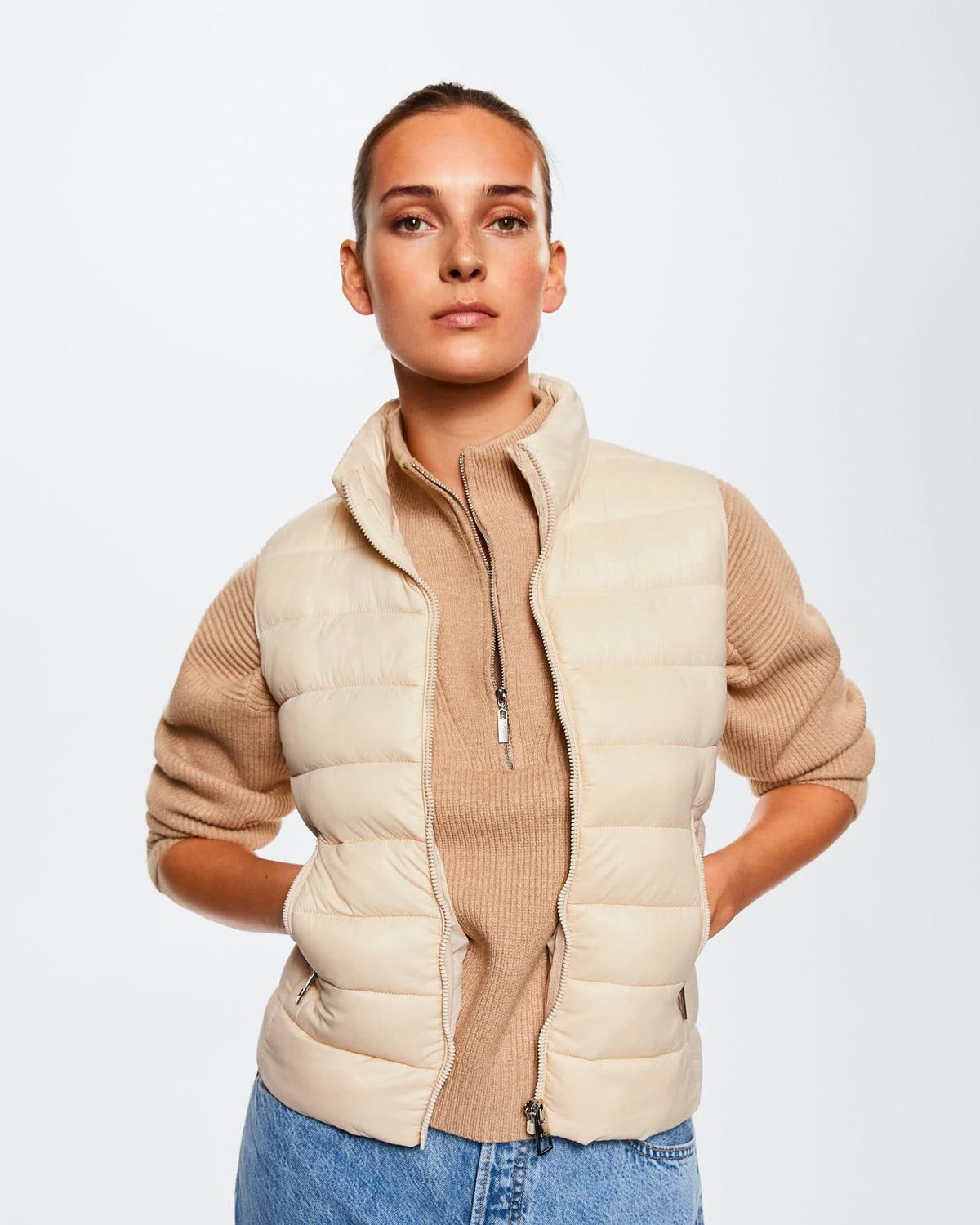 Ultra-light quilted gilet - Image 2